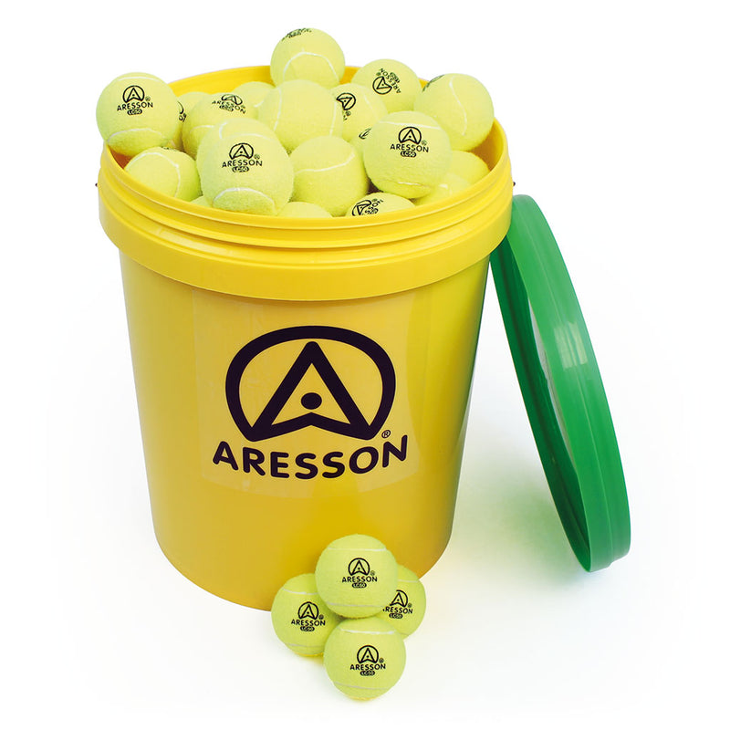Aresson Lc50 Low Compression Tennis Ball 44G, 65mm, Bucket of 96