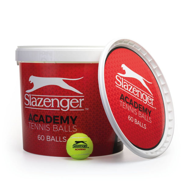 Slazenger Academy Tennis Bals, Bucket of 60 