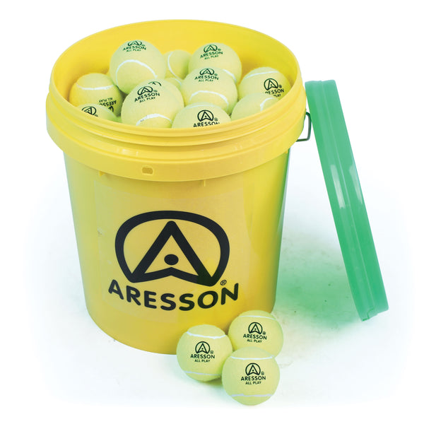 Aresson All Play Tennis Ball 55G, 62mm, Bucket of 60