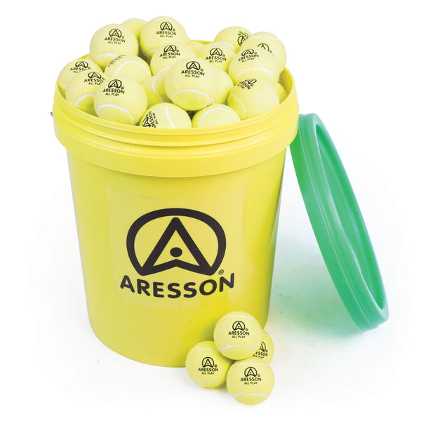 Aresson All Play Tennis Ball 55G, 62mm, Bucket of 96