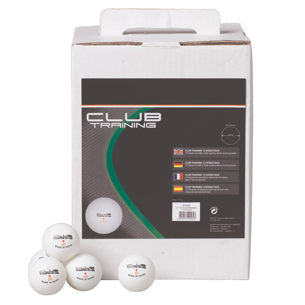 Club Training Table Tennis Ball Set of 144
