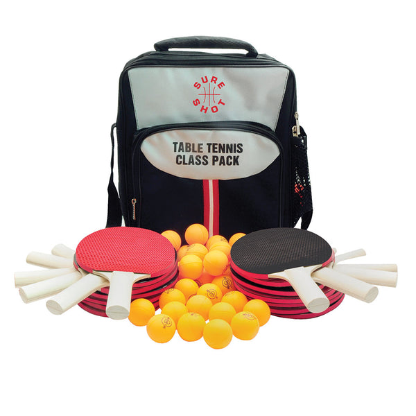 Table Tennis Class Pack With Pimpled Out Bats