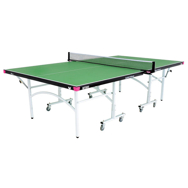 Butterfly Easifold Rollaway Outdoor Table Tennis Table Green