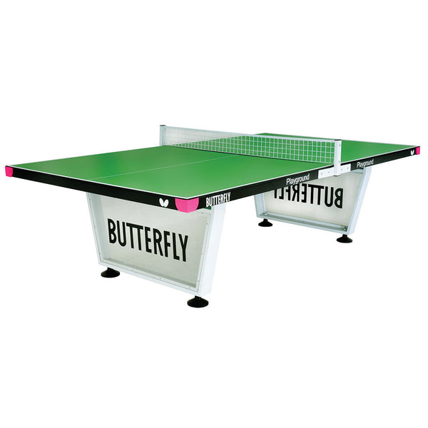 Butterfly Playground Outdoor Table Tennis Table Green