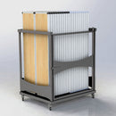 Fast Fold Dining Trolley Set (10 Tables and 20 Benches)