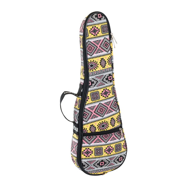 Octopus Soprano Ukulele Patterned Bag - Daisies