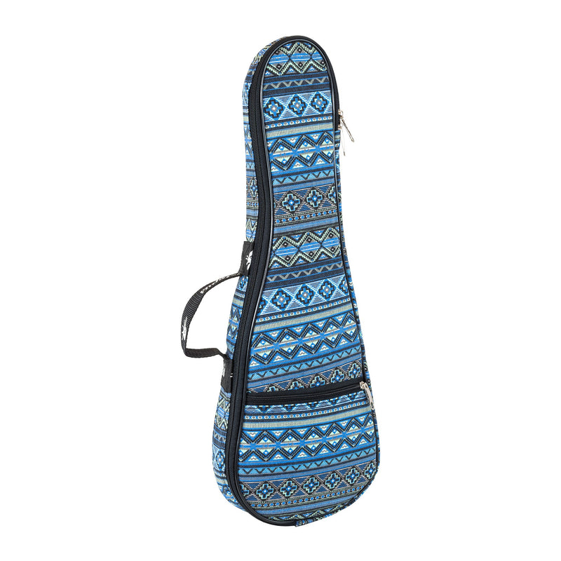 Octopus Soprano Ukulele Patterned Bag - Inca