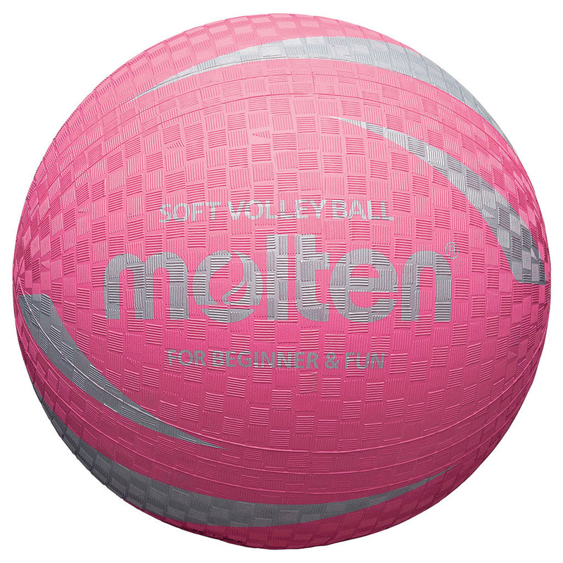Molten Soft Touch Volleyball Pink, Size 5