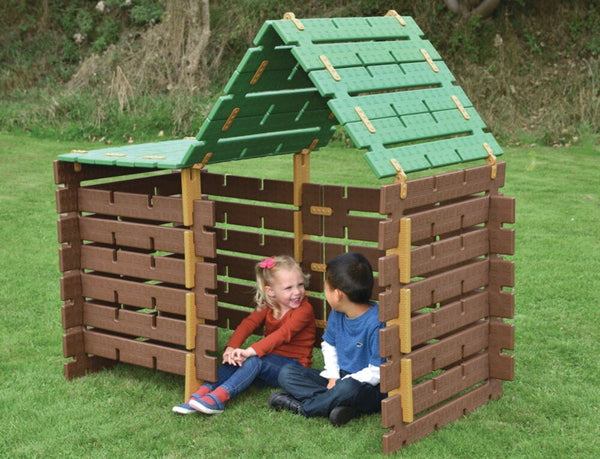 CONSTRUCTA CABIN, Age 2+, Set of 60 pieces