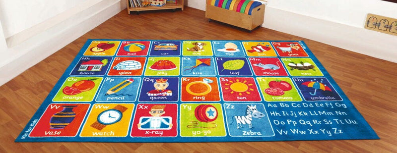 KIT FOR KIDS, ALPHABET CARPET, 3000 x 2000mm, Each