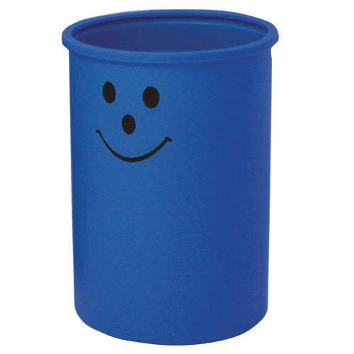 PLASTIC LUNAR BINS, Blue, Each