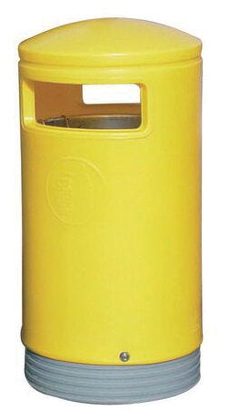 PLASTIC KESTREL BIN, Yellow, Each