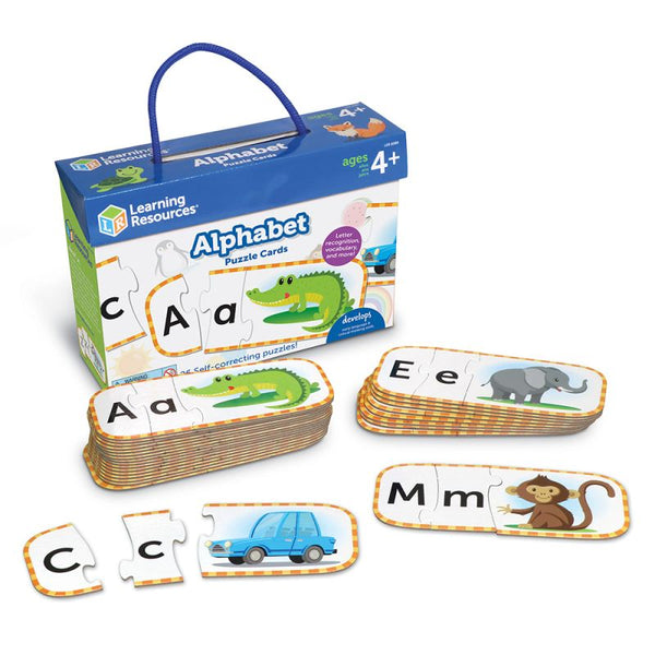 Upper & Lowercase Alphabet Puzzle Cards