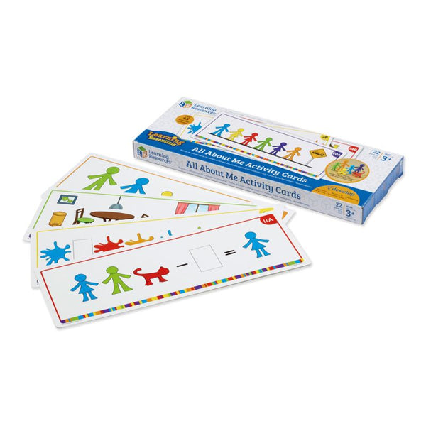 All About Me Family Counters™ Activity Cards