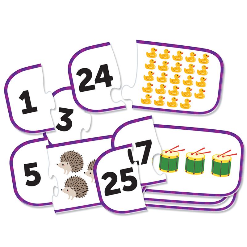 Counting Puzzle Cards