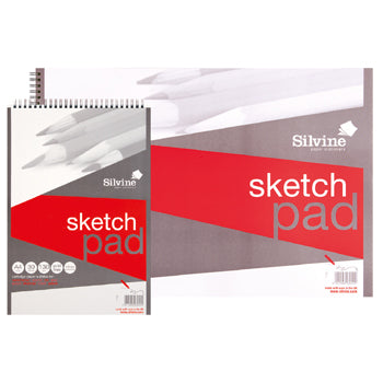 SPIRAL BOUND SKETCH PADS, 130gsm, A3 landscape, Each