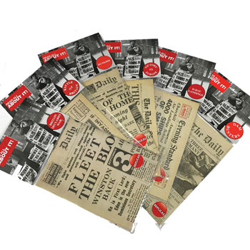 WORLD WAR II NEWSPAPER PACK, Set of 6