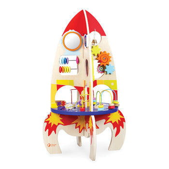 TABLETOP COORDINATION SETS, MULTI ACTIVITY ROCKET TABLE, Age 18 months+, Each