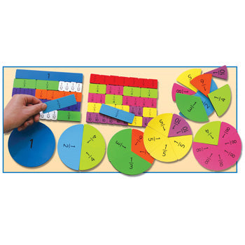 MAGNETIC FRACTION BUILDERS, Set of 106 pieces