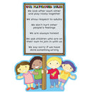 PLAYGROUND RULES SCHOOL SIGN, Each