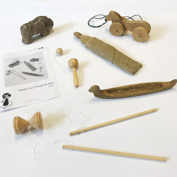 THROUGH THE AGES, Wooden Toys, Set