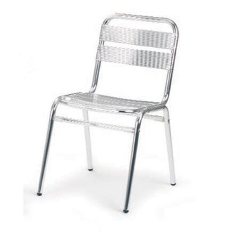 ALUMINIUM CAFE FURNITURE, SEATING, Side Chair, 480 x 490 x 780mm height