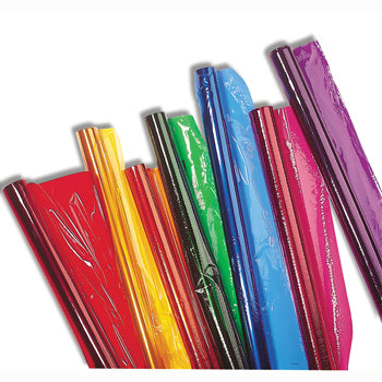 CELLOPHANE, Cellophane Rolls, Red, Each