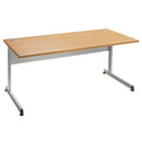 DESKS, RECTANGULAR, 1600mm width, Oak, EMERGENT CROWN