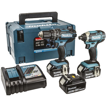 POWER TOOLS, Makita 18V LXT Combi Kit, DLX2131JX1, Each