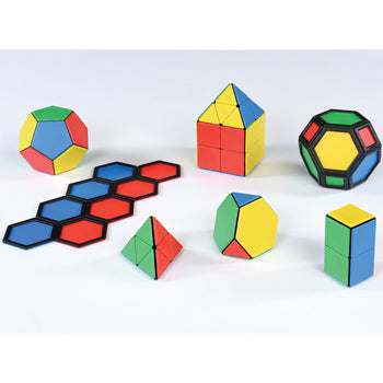 SOLID MAGNETIC POLYDRON(R) ESSENTIALS SETS, Colour, Pack of 104 pieces