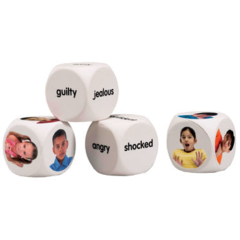 GAMES, Multicultural Emotion Cubes, Set of 4