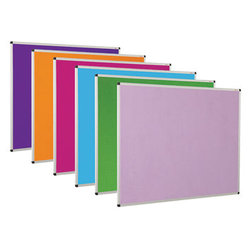 COLOURPLUS(R) FELT NOTICEBOARDS, Framed, 900 x 600mm, Orange