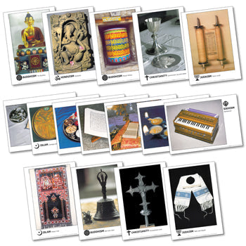 RELIGIOUS ARTEFACTS PHOTO PACK, 420 x 297mm (A3), Pack of 16