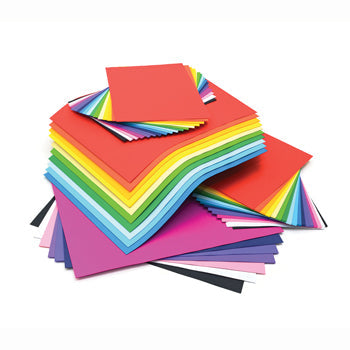 BUMPER VALUE ASSORTED PACKS, ASSORTED LIGHTWEIGHT VIVID CARD, A4, Pack of 500 sheets