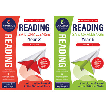 SATS READING CHALLENGE CLASSROOM PROGRAMME, Reading Workbook, Year 6, Pack of 10
