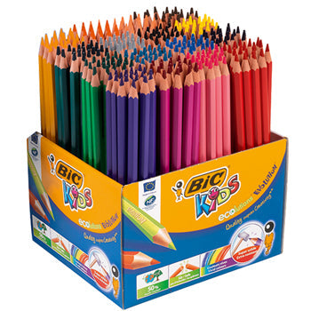 PENCILS, COLOURED, EARLY YEARS, BiC(R) Kids Ecolution, Pack of 12