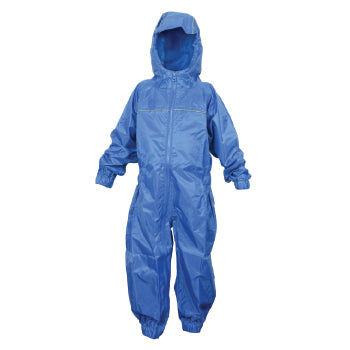 ALL IN ONE RAINSUIT, Royal, 7-8 years, Each