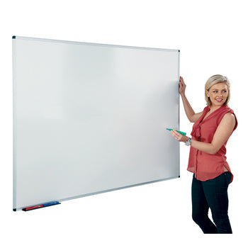 WRITE-ON(R) NON-MAGNETIC WHITEBOARD, 2400 x 1200mm