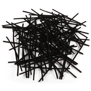 PIPE CLEANERS, 4mm Wide, Black, Pack of 250