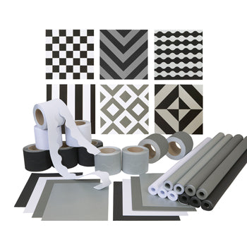 BUMPER VALUE ASSORTED PACKS, Monochrome, Pack of 100 sheets + 20 rolls