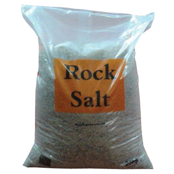 ROCK SALT, Brown, 28 x 25kg bags