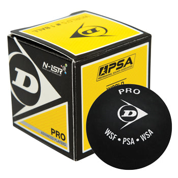 SQUASH BALLS, Dunlop Pro, Box of 12