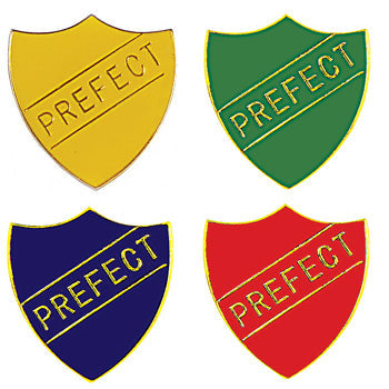 PREFECT BADGES, Blue, Pack of 10