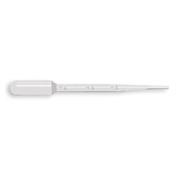 PIPETTES, Non-Sterile, Graduated, 3ml graduations, Pack of 500