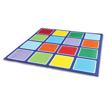 KIT FOR KIDS,, RAINBOW(TM) PLACEMENT CARPETS, SQUARES, 2000 x 2000mm, Each