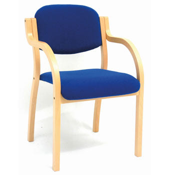 WOOD FRAME CONFERENCE CHAIR, With Arms, Taboo, EMERGENT CROWN CONTRACT OFFICE