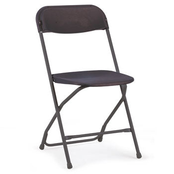 2200 FOLDING CHAIR, ALL BLACK, Pack of 8