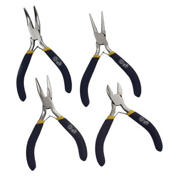 PLIERS, Assorted, 120mm Long (approx.), Pack of 4