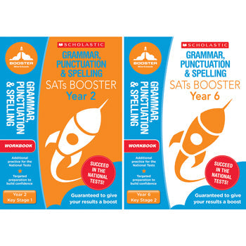 NATIONAL CURRICULUM SATS BOOSTER CLASSROOM PROGRAMME, Grammar, Punctuation & Spelling Workbook, Year 6, Pack of 10