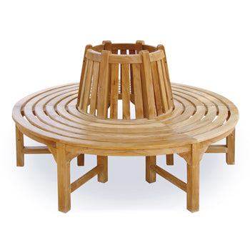 LEISURE BENCH OUTDOOR FURNITURE, Round Tree Seat, Large, 2150mm dia., Each